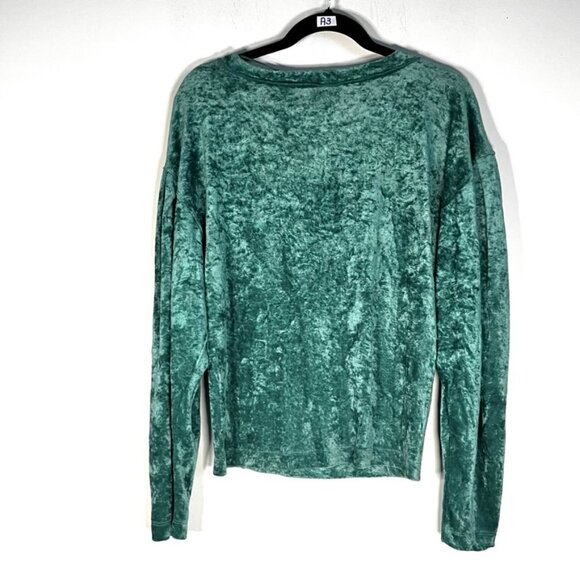 Free People We the Free milan crushed velour long sleeve top - Picture 5 of 5